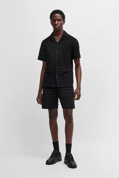 ΒΕΡΜΟΥΔΑ ΠΕΤΣΕΤΕ HUGO - 001 ΜΑΥΡΟ